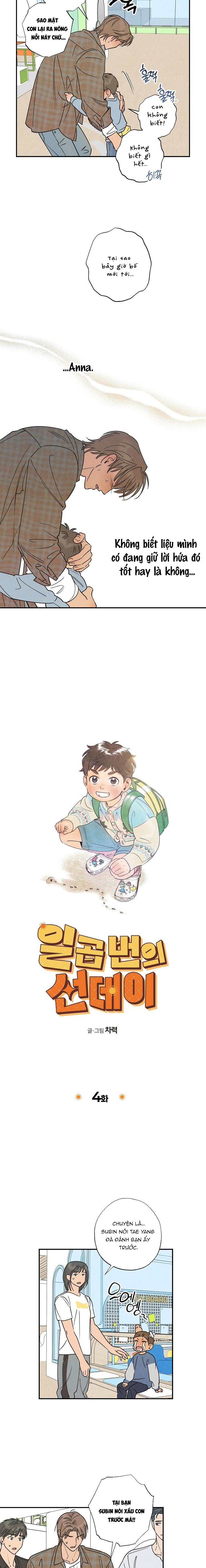 Bảy Ngày Chủ Nhật Đáng Nhớ Chapter 4 - Next 