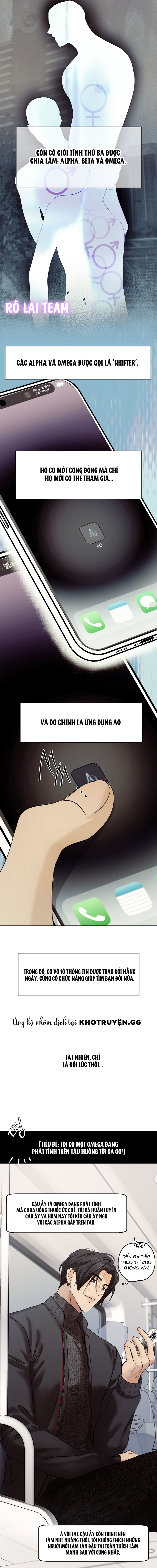 Báo Cáo Bí Mật Về Nô Lệ Omega Chapter 1 - Trang 2